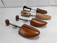 (4) Wooden Shoe Stretchers