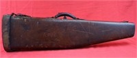 Vintage Leather Leg of Mutton Gun Case