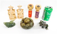Collection d'objets de collection asiatiques