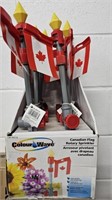 Rotary Sprinkler Canadian Flag Qty. 9