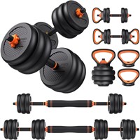 FEIERDUN Adjustable Dumbbells- 50LBS