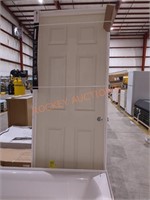 JELD-WEN 30"x 80" 6 Panel Prehung Interior Door