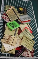 SELECTION OF MATCHBOOKS