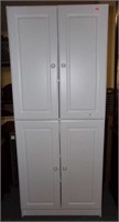 4 Door Storage Cabinet, 30" W x 71" T