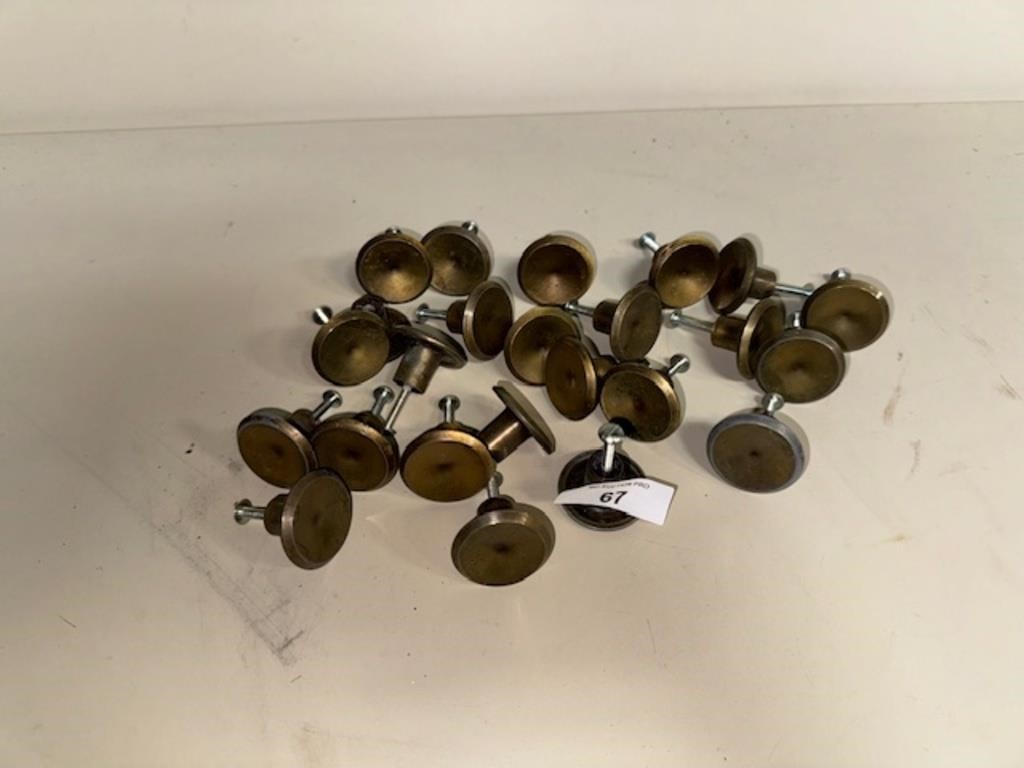 20 Vintage drawer pull knobs-paint & reuse