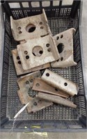 ASSORTED WELD ON AIR CHAMBER BRACKETS