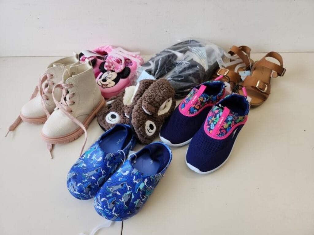 7 Cat and Jack Speedo Kids Shoes Slippers All New