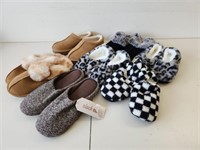7 Pairs Women's Slippers All New with Tags