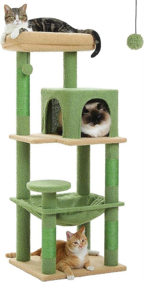 NEW $100 45.7" Multi-Level Cat Tower