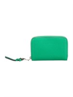 Longchamp Green Leather Wallet