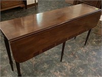 Drop leaf sofa/console table