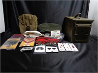 Modern Ammo Box and USMC Items