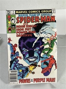 MARVEL TEAM-UP ANNUAL #4 "SPIDER-MAN" AND MOON