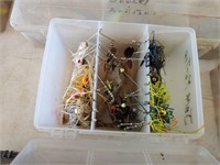 Container and Spinner Baits