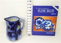 Flow Blue Copper Luster Pitcher & Resource Book