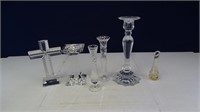 Crystal Vases/Candle Holder