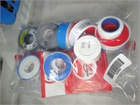 Bag of Pipe Thread Tape / Plumbing Supplies
