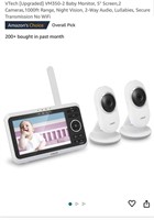 VTech [Upgraded] VM350-2 Baby Monitor