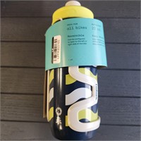 Water Bottle with Bike Cage Mount Off-White - Emba