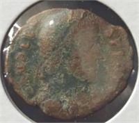 Ancient Roman bronze coin