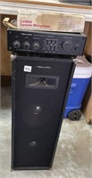 REALISTIC 35 WATT PA  AMPLIFIER WITH MICROPHONE