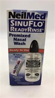 New Neilmed Sinuflo Ready Rinse Premixed Nasal