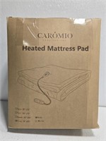 King size Caromio heated mattress pad in the box