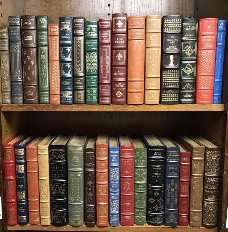 32 Vols. Franklin Library. 15 First Editions.