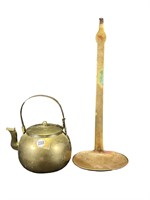 Brass Kettle & Ladle