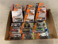 (12) Assorted Matchbox Cars/Trucks