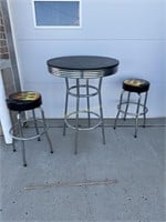 High Top Table & Barstools