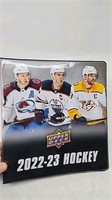 2022-23 Hockey binder