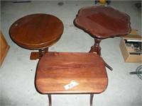 3 Quality Wood Tables