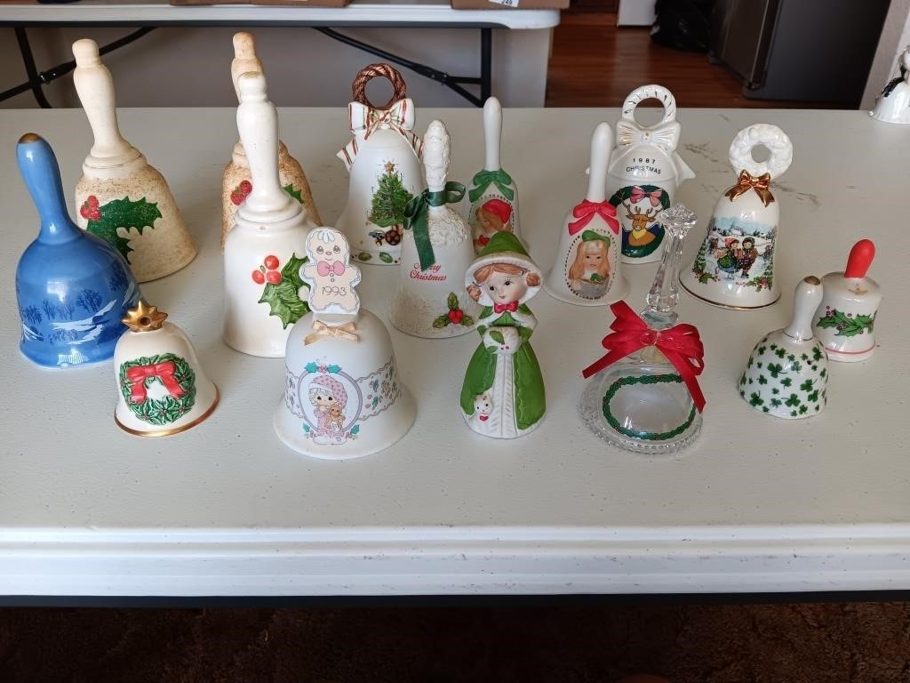 Holiday Bells - Porcelain/Ceramic