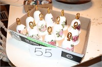 Complete Set of Danbury Mint American Rose Bells