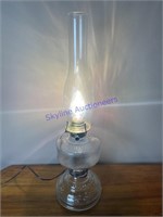 22" Converted Oil Lamp