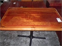 30" x 48"  Table w/ Cougar Imprint