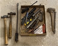 Pipe Wrenches, Hammers, Mallets, Crowbars,