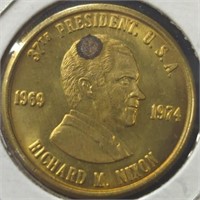 Richard m. Nixon US presidential token