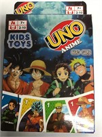LIMITED EDITION UNO CARD GAME ANIME