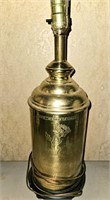 Brass Chinese Style Lamp 20"