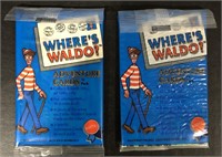 1992 WHERE'S WALDO? ADVENTURE CARD SET + (2) UNOPE