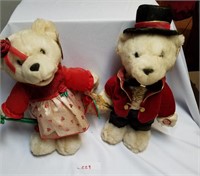 Pair of Stuffed Valentine Bears