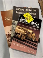 GROUP OF LOCOMOTIVE / RAILROAD BOOKS