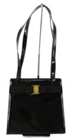 Ferragamo Black Shoulder Bag