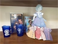 Shirley Temple Wooden Cutout Doll & More