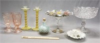 Decorative Glassware Lot