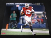 CARDALE JONES SIGNED 8X10 PHOTO OHIO STATE