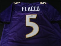 RAVENS JOE FLACCO SIGNED JERSEY JSA COA