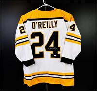 SIGNED TERRY O' REILLY BOSTON BRUINS JERSEY